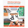 Folding Foosball Table, 42 inch Standard Size Table, Indoor Full Size Foosball Tables for Home, Family, and Game Room, Durable Soccer Set