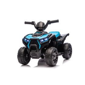 Ride On ATV, 6V Mini Off-Road Battery Powered Motorized Quad For Kids, Anti-Slip Wheels, RWD 4-Wheeler Electric Ride On Toy Car For Toddlers 3-5