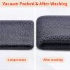100% Cotton Waffle Weave Kitchen Dish Cloths, Ultra Soft Absorbent Quick Drying Dish Towels, 12 x 12 Inches, 6-Pack, Mixed Color