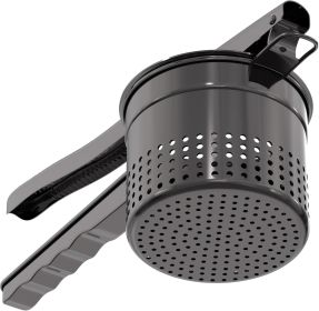Large 15oz Potato Ricer, Heavy Duty Stainless Steel Ricer for Mashed Potatoes, Sweet Potato Masher Kitchen Tool with Ergonomic Handle