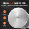 Stainless Steel Stockpot, 42 Quart Large Cooking Pots, Multipurpose Cookware Sauce Pot with Lid & Handle, Heavy Duty Commercial Grade Stock Pot