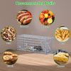 2Pack High-Sensitive Reusable Rat Trap Cage – Quick-Catch One-Touch Trigger, Solid Galvanized Wire, Weatherproof for Home, Kitchen, Garden