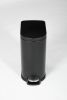 SSTC103-10L-B, Stainless Steel Kitchen Trash Can, 10L, Black
