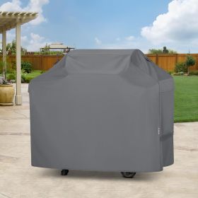 55 Inch Grill Cover for Outdoor Grill, Heavy Duty Waterproof Gas BBQ Cover, Outside 3-4 Burner Barbecue Covering for Weber, Char-Broil, Nexgrill