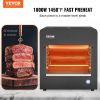 Electric Steak Grill, 1800W Smokeless Infrared Electric Broiler, 1450 Fahrenheit Stainless Steel Steak Cooker with 6-Tier Adjustable Rack