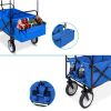 Collapsible Utility Wagon Cart Indoor/Outdoor with Canopy
