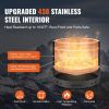 Smokeless Fire Pit Stove Bonfire, Wood Burning Fireplaces with Removable Ash Pan