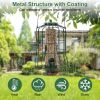 Outdoor Metal Seed Guard Deterrent Squirrel-Proof Caged for Wild Bird Feeder